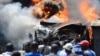 Zanga-zangar Adawa Ta Kin Karin Kudin Haraji Da Tsadar Kayan Masarufi A Kenya, Mutane Sun Kona Motoci Da Tayoyi
