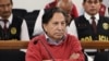 El expresidente de Perú, Alejandro Toledo, asiste a una audiencia en la Corte Nacional de Justicia Penal Especializada, luego de ser extraditado a Perú, en esta foto divulgada por el Poder Judicial peruano, en Lima, el 23 de abril de 2023. 