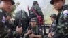 ကရင်အမျိုးသား အစည်းအရုံးရဲ့ KNLA တပ်ဖွဲ့ဝင်များ
