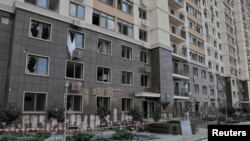 Stambena zgrada u Odesi posle ruskog udara