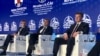 Miroslav Lajčak, specijalni izaslanik EU za dijalog Beograda i Prištine na forumu 2BS u Budvi, 6. oktobra 2023. (Foto: RFE/RL/Aleksandar Ljumovic)