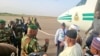 Tawagar manzonnin kungiyar ECOWAS a karkashin shugabancin Janar Abdulsalam Abubakar da Sarkin Musulmi Sultan Sa'ad Abubakar III a Nijar