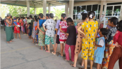 စစ်ဘေးဒုက္ခသည်တွေ မြ၀တီ နေရပ်ပြန်နေတဲ့ အခြေအနေ