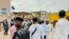 Mahukuntan na duba wani gini da ya rushe a Abuja, Najeriya