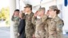 General Christopher Cavoli (drugi zdesna) s komandantom EUFOR-a Antonom Wesselyjem (prvi slijeva), američkim ambasadorom u BiH Michaelom Murphyjem, načelnikom OS BiH Senadom Mašovićem i komandanticom NATO-a u BiH Pamelom McGaha u Sarajevu, 17. oktobra 202