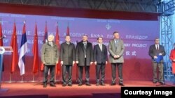 Ceremonija početka gradnje autoputa Banjaluka-Prijedor. (Foto: Vlada Republike Srpske)