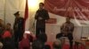 Presiden Joko Widodo dalam acara dialog terbuka dengan masyarakat Indonesia di Wisma Indonesia di Washington DC, Minggu sore (25/10).