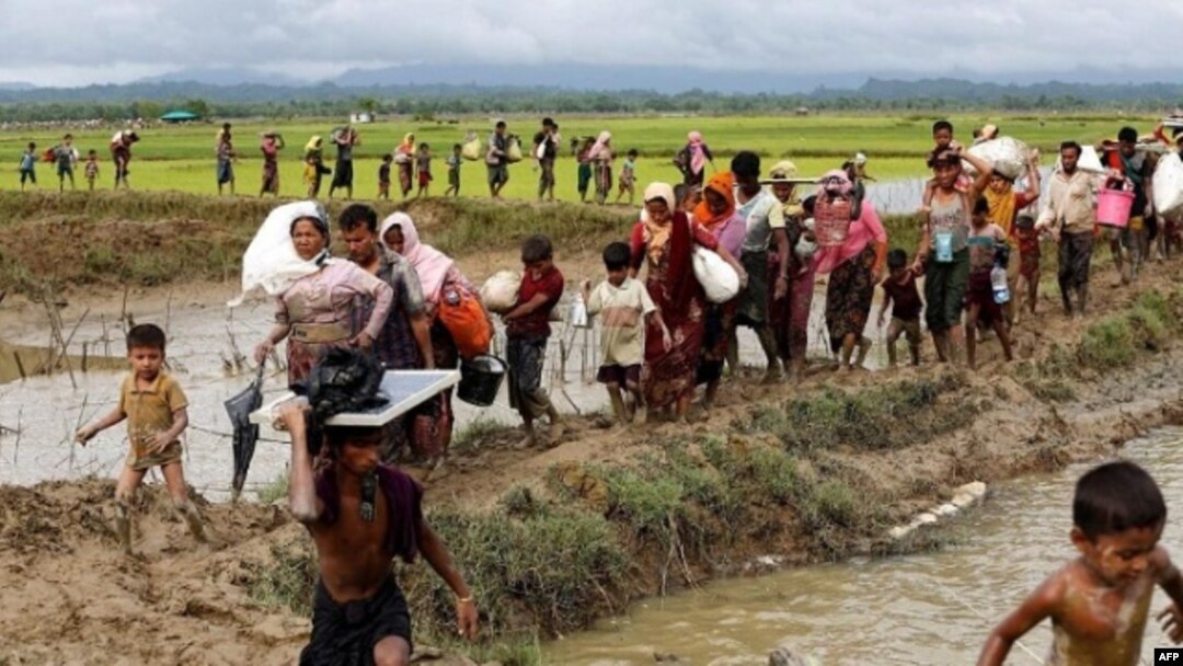 ရိုဟင်ဂျာဒုက္ခသည်များ ထွက်ပြေးစဉ် 