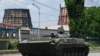 Бронетранспортер ВСУ на улицах Краматорска. 6 июля 2022.