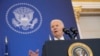 El presidente estadounidense Joe Biden en un evento en la sede del Departamento de Estado en Washington el 13 de enero del 2025. (Foto AP/Susan Walsh).