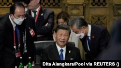 资料照：中国领导人习近平在印尼巴厘岛出席G20领导人峰会。（2022年11月15日）