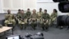 Иностранные наемники-военнопленные, захваченные в качестве комбатантов в составе российских вооруженных сил, вторгшихся в Украину. Киев, 15 марта 2024 года.