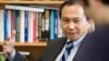 2008年10月弗朗西斯·福山博士在约翰霍普金斯大学华盛顿特区保罗·尼采高级国际研究学院 (资料照片)