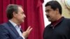 El expresidente del gobierno español José Luis Rodríguez Zapatero (izq.) con el presidente de Venezuela Nicolás Maduro, en Caracas, en el Palacio de Miraflores, el 5 de diciembre de 2015.
