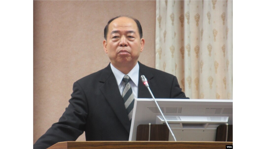 台灣國家安全局長楊國強（美國之音張永泰拍攝）