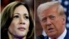 ARCHIVO - La vicepresidenta de EEUU, Kamala Harris, en Milwaukee, Wisconsin, el 20 de agosto de 2024, y el expresidente de Estados Unidos, Donald Trump, en Bedminster, Nueva Jersey, el 15 de agosto de 2024, en una combinación de fotografías de archivo. 
