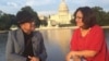 Mantan Presiden BJ Habibie saat diwawancarai VOA di depan gedung Capitol di Washington, DC (foto: VOA). 
