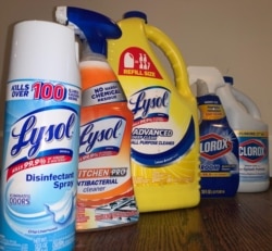 Lysol marka dezenfektan sprey ve temizlik ürünleri