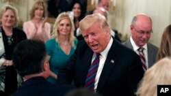 Tổng thống Donald Trump tại Tòa Bạch Ốc 