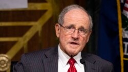 资料照：美国参议院外交关系委员会主席吉姆·里施（Jim Risch）（美联社）