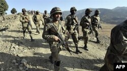 Binh sĩ Pakistan trong cuộc hành quân lớn năm 2009 nhắm vào các phần tử chủ chiến Taliban ở Thung lũng Swat