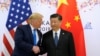美国总统特朗普和中国国家主席习近平2019年6月29日在日本大阪G20峰会间隙举行会谈 