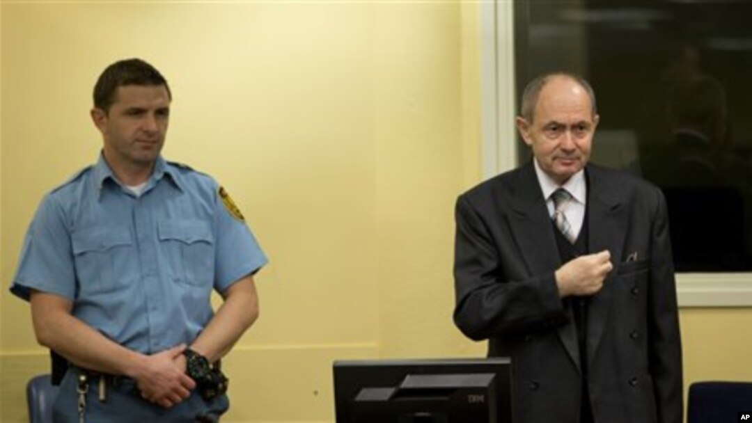 Zdravko Tolimir u sudnici Haškog tribunala