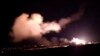Esta captura de un video provisto por la agencia de noticias oficial siria SANA muestra misiles volando hacia el cielo cerca de Damasco, Siria, el martes 25 de diciembre de 2018. 