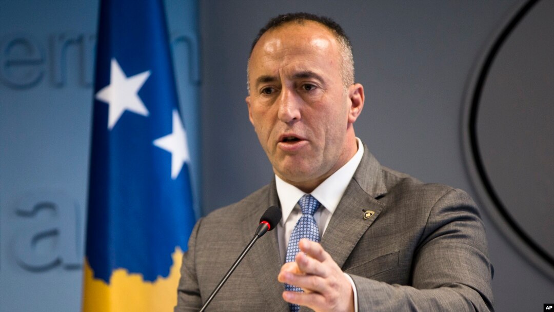 Premijer Kosova Ramuš Haradinaj na konferenciji za novinare (arhivska fotografija)