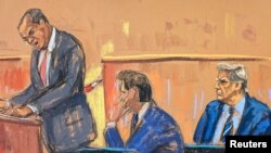Суд над Дональдом Трампом: опрос потенциальных присяжных. Нью-Йорк, Манхэттен. 16 апреля 2024 г.