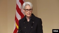 Wendy Sherman is the U.S. negotiator at talks with Iran.