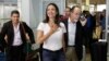 La diputada María Corina Machado, 
