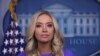 La secretaria de Prensa de la Casa Blanca, Kayleigh McEnany, durante una rueda de prensa en Washington el 15 de diciembre del 2020. 
