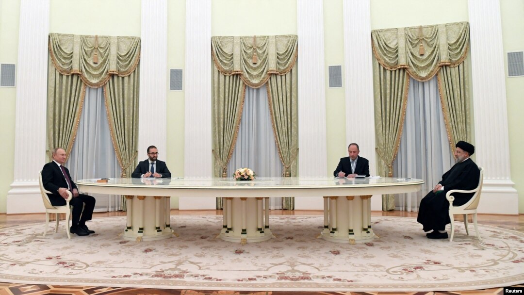 რუსეთისა და ირანის პრეზიდენტების შეხვედრა მოსკოვში