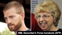 Dr. Kent Brantly (L) and Nancy Writebol both contracted Ebola while in West Africa, both were treated with zMapp and both survived.