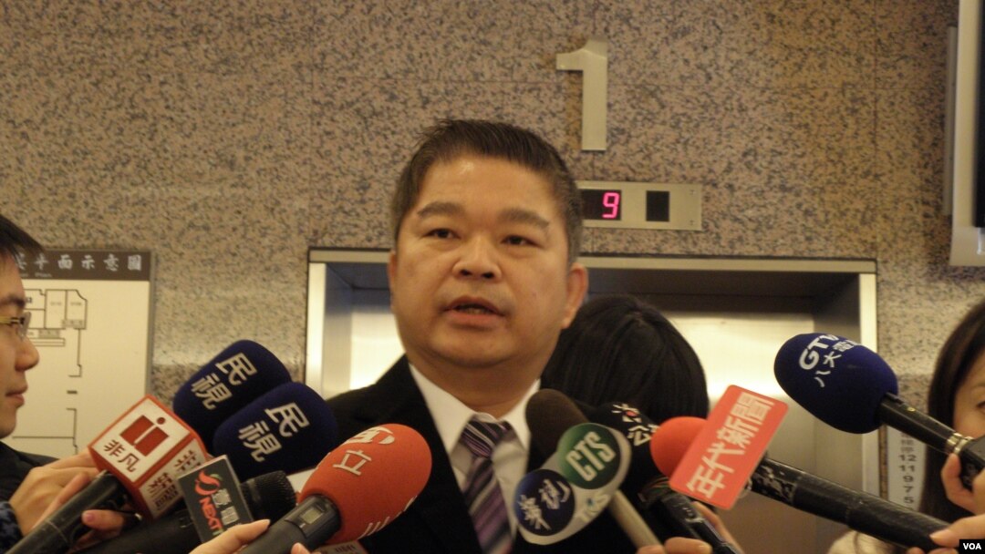 民進黨立委蔡煌榔(美國之音申華拍攝)