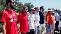 საქართველოს ნაკრების კალათბურთელებმა 8 აგვისტოს რუსული ოკუპაცია გააპროტესტეს