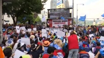 2019-08-13 美國之音視頻新聞: 南韓把日本從“可信賴貿易夥伴”名單中除名