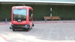 大胆上车：在加州初次体验无人驾驶巴士