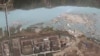 卫星图像显示的宁边核设施所在地区（资料图片）