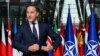 El nuevo secretario general de la OTAN, el neerlandés Mark Rutte a su llegada a la sede de la alianza en Bruselas, Bélgica, para la ceremonia de traspaso de poderes el 1 de octubre de 2024.