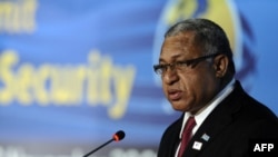 Thủ tướng lâm thời của Fiji Frank Bainimarama