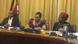 Amai Monica Mutsvangwa Votaura Pamusoro peMutemo Inonyevenutsa Kutengwa kweZvinhu Kunze