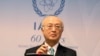 国际原子能机构总干事天野之弥在维也纳的记者会上讲话（2017年3月6日）