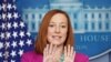 La secretaria de Prensa de la Casa Blanca, Jen Psaki, habla en Washington D.C. el 29 de enero del 2021. 
