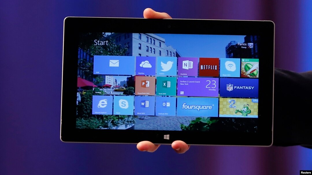 El Surface 2, viene con una batería más duradera, mejores gráficos y costará $899 dólares.