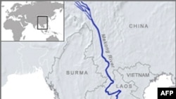 湄公河流域图