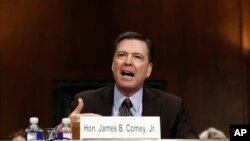 Direktor FBI-a Džejms Komi na pretresu u Senatu