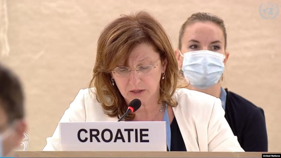 Her Excellency Vesna Batistic Kos Ambassador of Croatia to the UN 